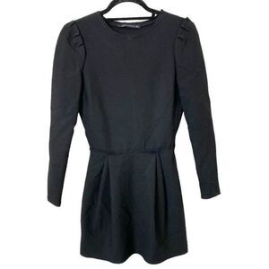 ‎ZARA Puff Shoulder Mini Dress